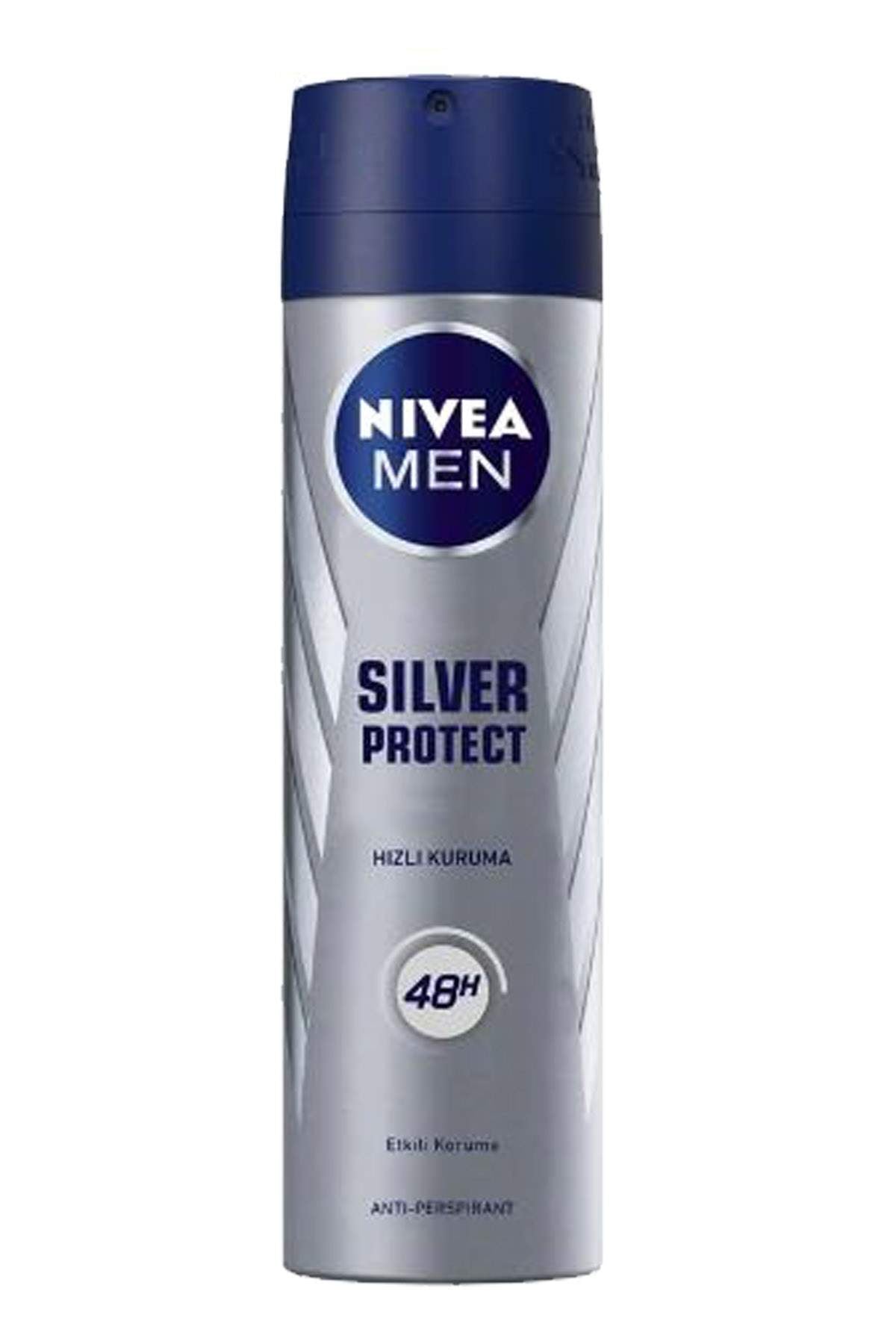 2 Adet Men Silver Protect Erkek Deodorant Sprey 150 ml