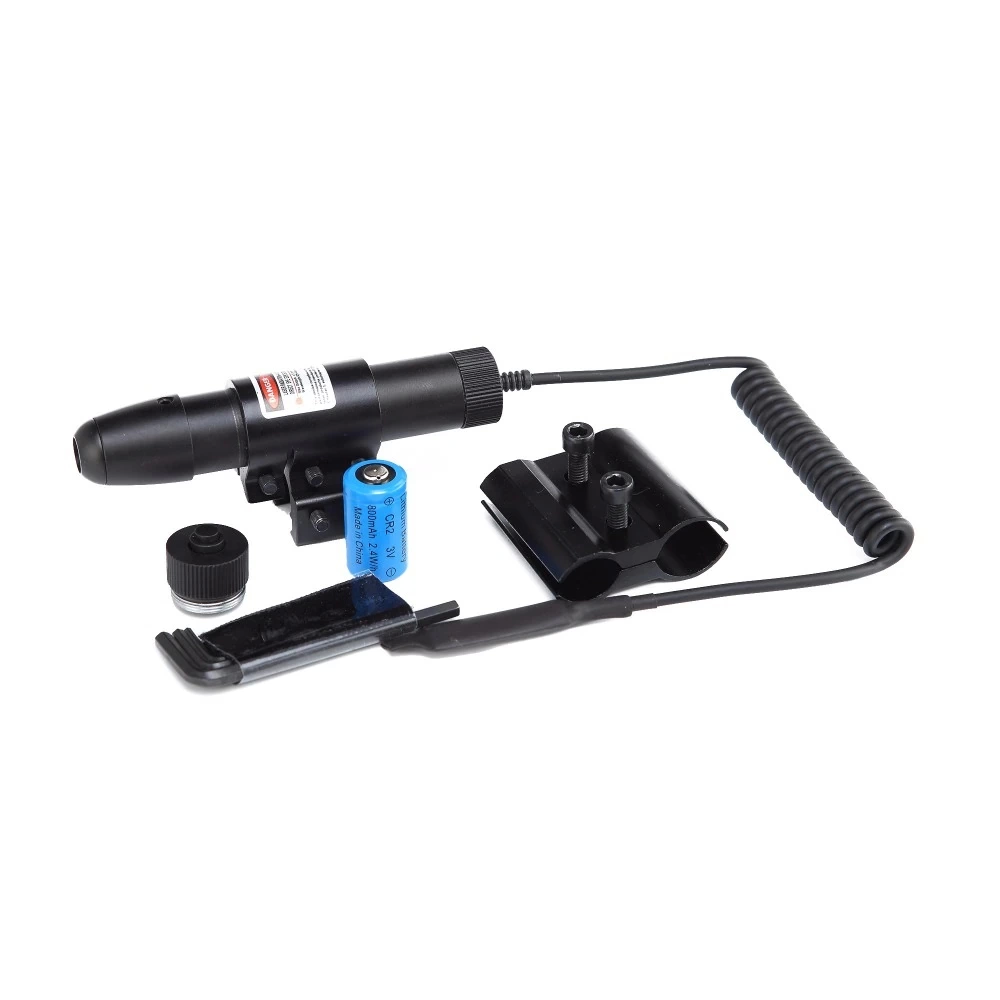 Avcılar İçin Ayarlanabilir Taktik Kırmızı Lazer Sight