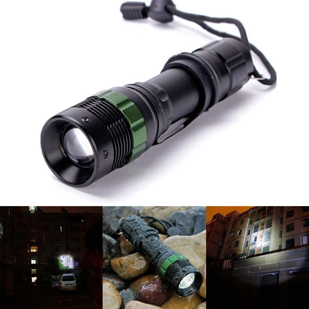 Zoomlu Oto Şarjlı El Feneri Wt-012
