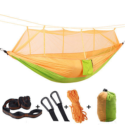 Sivrisinek Ağlı Hamak Açık Hava Tekli Çiftli Paraşüt Kumaşlı Ultra Hafif Hamak