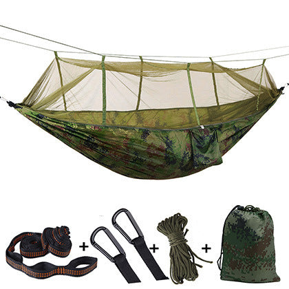 Sivrisinek Ağlı Hamak Açık Hava Tekli Çiftli Paraşüt Kumaşlı Ultra Hafif Hamak