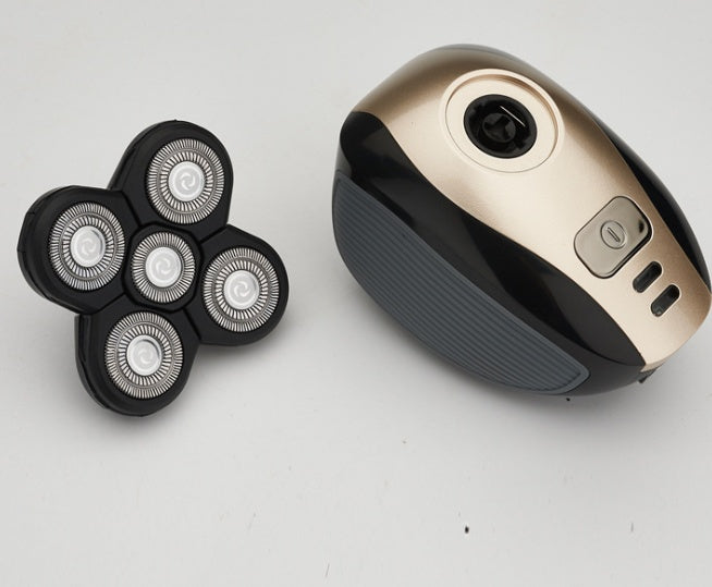 5'i 1 Arada Çok İşlevli Elektrikli Tıraş Makinesi, Erkekler İçin 5 Bıçaklı Tıraş Makinesi, Tıraşlı Kafa, Şarj Edilebilir Tıraş Makinesi, Sakal Burun Kılı Düzeltici