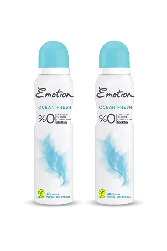2 Adet Ocean Fresh Kadın Deodorant 150Ml