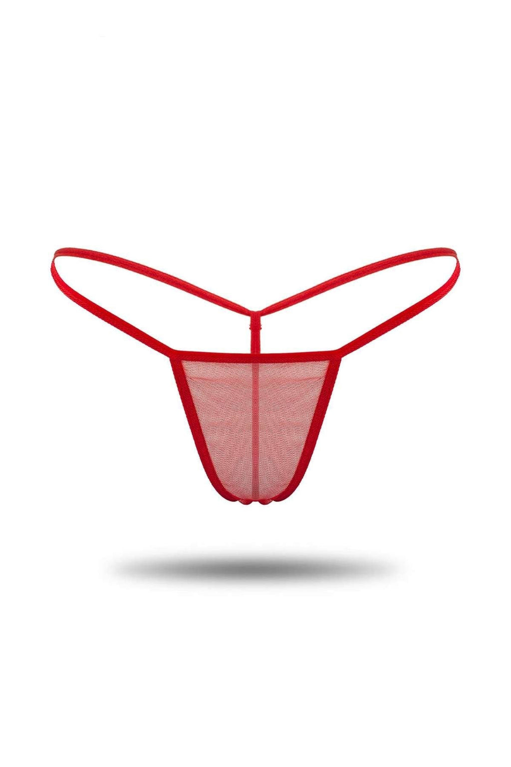 Kırmızı Tül Tanga