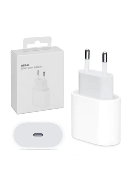 Yeni Nesil Type-C To Lightning İphone 7 8 X 11 12 Uyumlu 20W Hızlı Şarj Adaptörü ve Kablosu