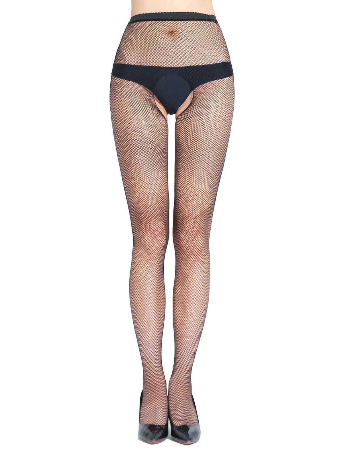 File Özel Bölgesi Açık Fantazi Külotlu Çorap