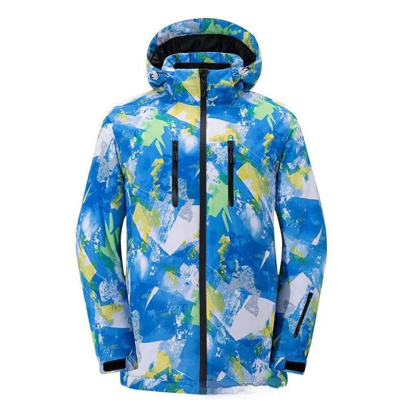 Erkekler ve Kadınlar İçin Su Geçirmez ve Kalınlaştırılmış Kış Kayak Montları