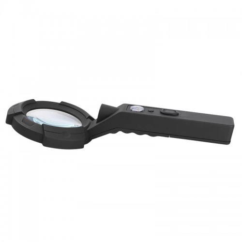 7 Led Aydınlatma,fener,pusula,4x Büyütme Okuma Büyüteç Th600557