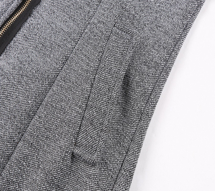 Kadın Sıcak İnce Tam Fermuarlı Mont Kalın Yünlü Mont Kadın Sonbahar Kış