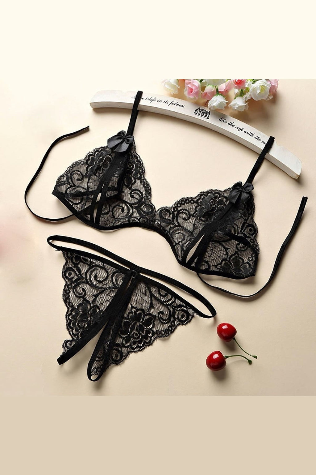 Kadın Dantelli Sütyen Külot Takımı 5'li Set