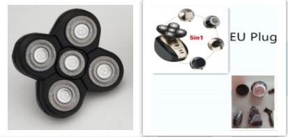 5'i 1 Arada Çok İşlevli Elektrikli Tıraş Makinesi, Erkekler İçin 5 Bıçaklı Tıraş Makinesi, Tıraşlı Kafa, Şarj Edilebilir Tıraş Makinesi, Sakal Burun Kılı Düzeltici