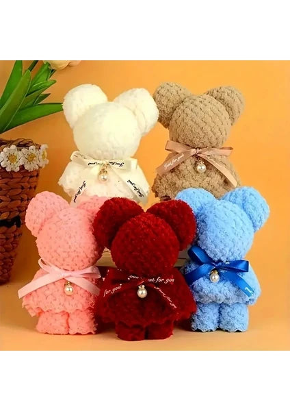 Sevimli Ayı Havlu  (Özel Çantası Hediye)TEK ADET