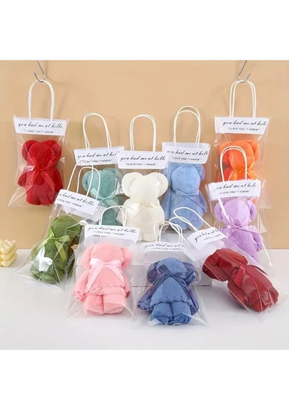 Sevimli Ayı Havlu  (Özel Çantası Hediye)TEK ADET