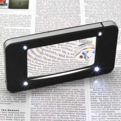 İphone Şekli Led Işıkları Ile Led Aydınlatmalı,3x5x,okuma Büyüteç