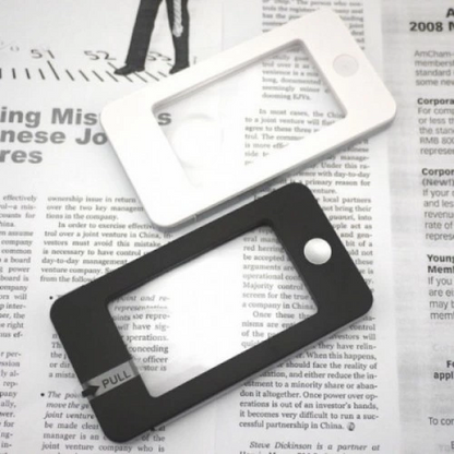 İphone Şekli Led Işıkları Ile Led Aydınlatmalı,3x5x,okuma Büyüteç