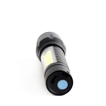 Mini Çok Güçlü Şarjlı El Feneri (xpe-cob Led ) Wt-030