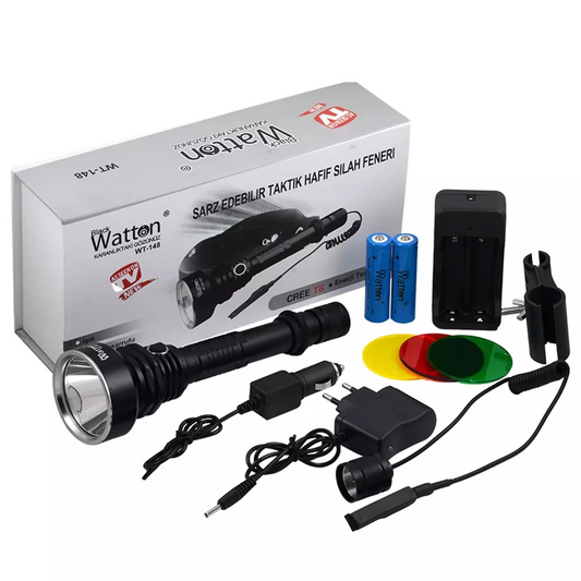 Orjinal 800 Lümen Tx6 Özel Avcı Feneri Wt-148